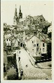 28 Chartres Petrole Hahn Dubonnet Carte postale ancienne