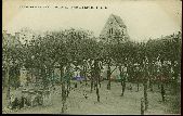 78 Maisons-Laffitte Place eglise Carte postale ancienne