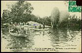 78 Maisons-Laffitte dirigeable Carte postale ancienne