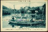 73 St.-Alban-de-Montbel p�cheur Carte postale ancienne
