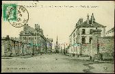 50 Cherbourg Route des Casernes Carte postale ancienne