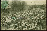 58 Luzy La Foire bovins Nevers Carte postale ancienne