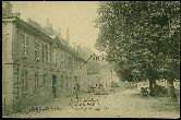 25 Baume-les-Dames College et Place Carte postale ancienne