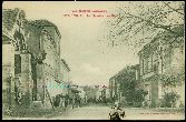 31 Thil Cafe Centre la Halle Carte postale ancienne