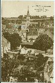 58 Chatillon-en-Bazois Jardins Carte postale ancienne