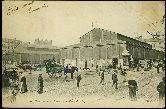 76 Rouen Halles Centrales March� Carte postale ancienne