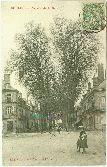 03 Moulins Avenue de la Gare Carte postale ancienne