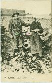76 Dieppe P�cheurs Polletais Carte postale ancienne