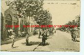 tunisie Ferryville Cafe Carte postale ancienne