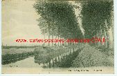 93 Noisy-le-Sec Canal Ourcq Bateaux Carte postale ancienne