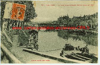 31 Toulouse lavandi�re lave linge Carte postale ancienne