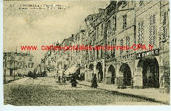 17 La Rochelle Epicerie du Palais Carte postale ancienne