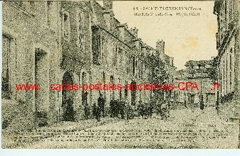 89 Saint-Florentin Sens H�pital RUE Carte postale ancienne