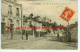 83 Hy�res Av Ch�teaubriand Poullan Carte postale ancienne