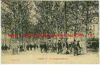 11 Narbonne Barques JANSON Carte postale ancienne