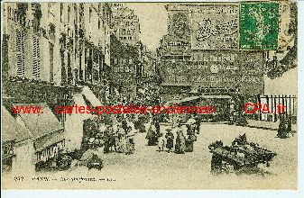 75 Paris Rue Mouffetard Paul Garnier Carte postale ancienne