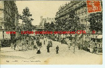 75 Paris Restaurant bourguignons Carte postale ancienne