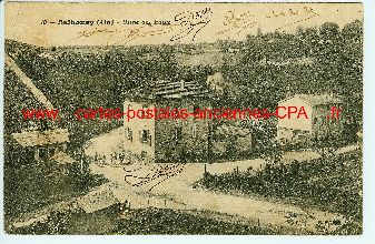 01 Sathonay Usine des Eaux Carte postale ancienne